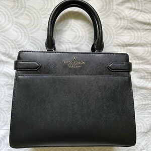 Kate Spade Staci Medium Satchel in Black